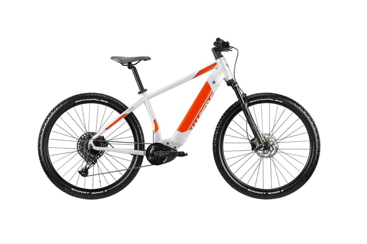 Bicicleta electrica Whistle B-Race A8.1, gri/ rosu