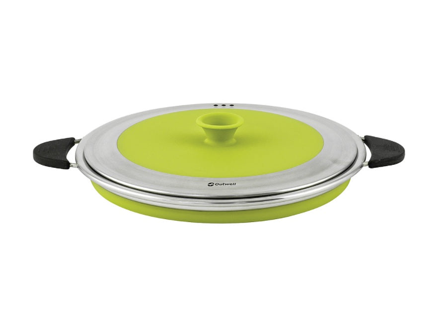Oala cu capac pliabila, 2.5l, verde