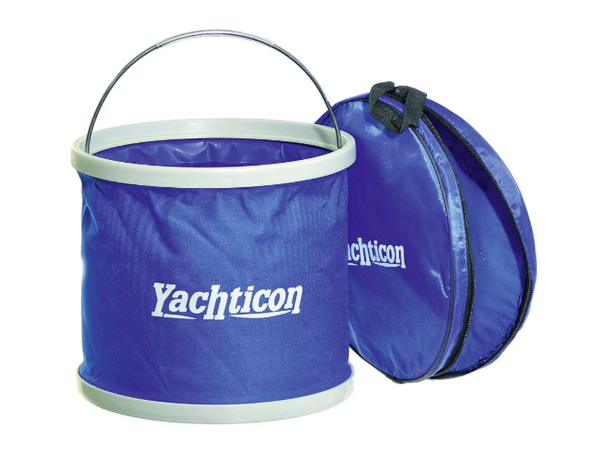 Galeata pliabila din PVC, 9L, albastru