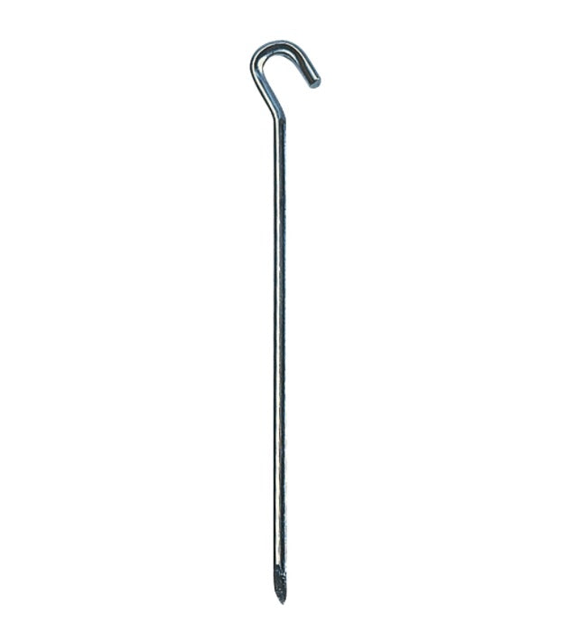 Set 5 buc cuie de otel pentru ancorare cort, 23cm