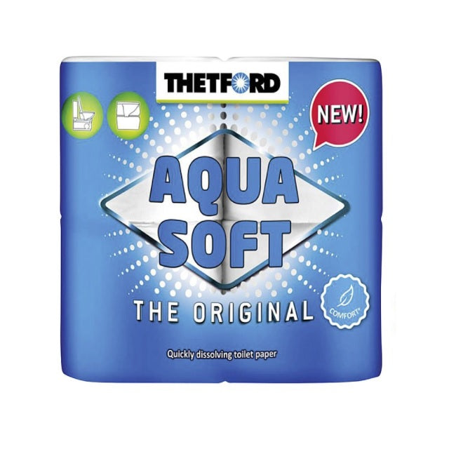 Hartie igienica solubila Thetford, 4 role