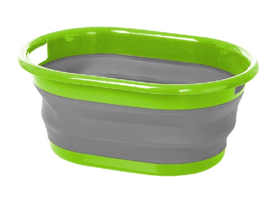 Cos rufe Lotus pliabil, gri/ verde, 36l