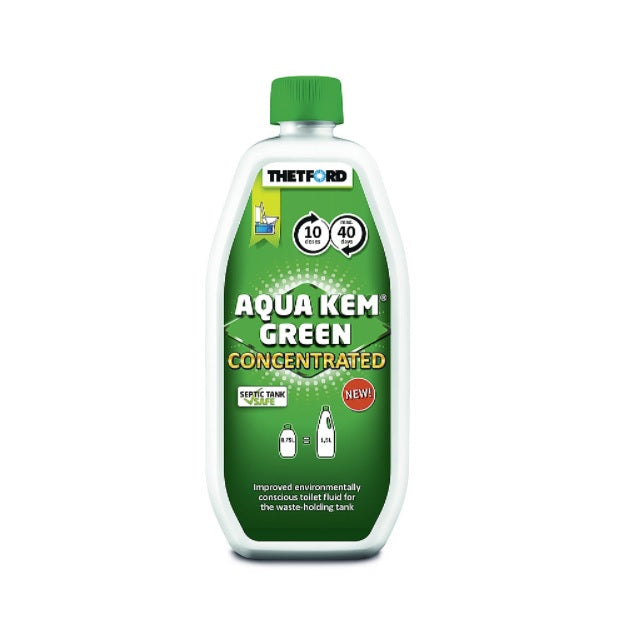 Solutie concentrata de toaleta Aqua Kem verde, 750ml