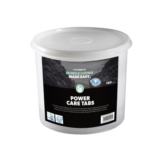 Tablete sanitare pentru rezervor toaleta portabila, PowerCare 100 buc