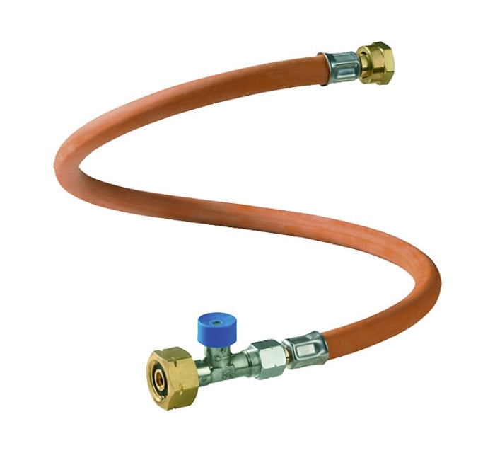 Furtun gaz de inalta presiune G8, cu valva, 45cm