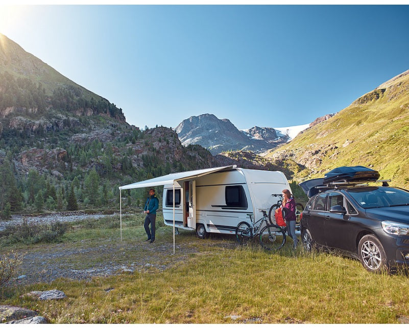 Marchiza Thule Omnistor 6300 alba, 3.5m, panza gri