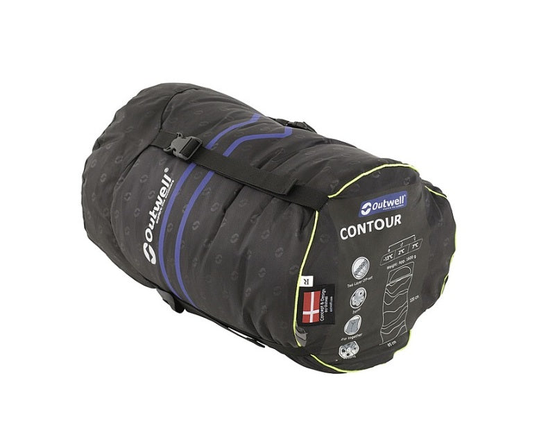 Sac de dormit cu 2 fete, gri/visiniu