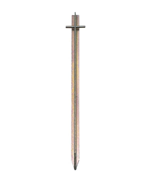 Set 2 buc tarus tip T din fier, 30 cm