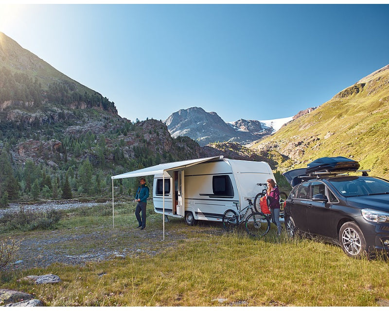Marchiza Thule Omnistor 6300 neagra, 300x250cm, cu motor
