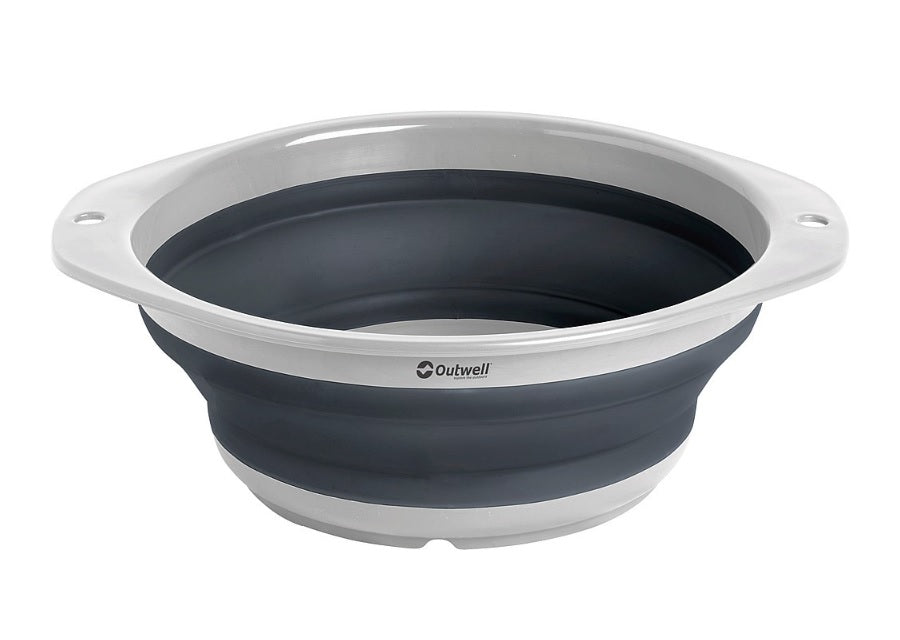 Castron pliabil gri/ bleumarin, 2l