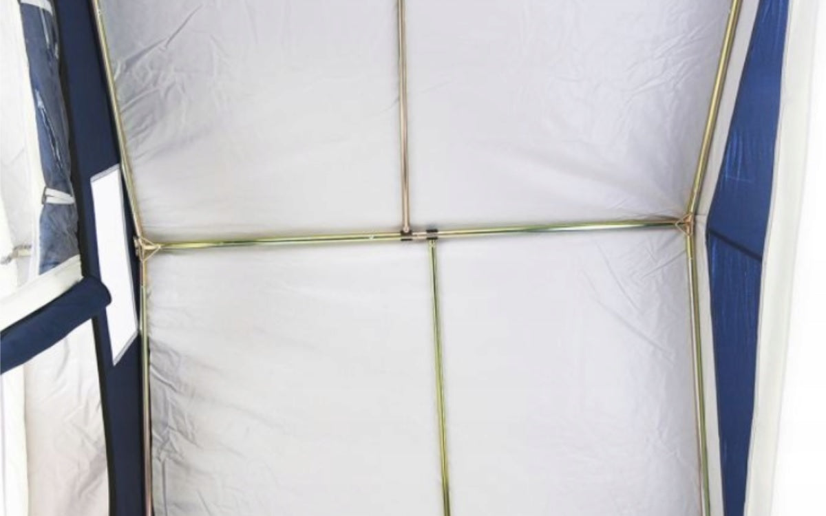 Cort bucatarie de camping Gusto, gri, 150x150cm