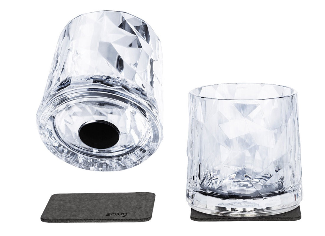 Set 2 pahare magnetice Silwy Tumbler, plastic
