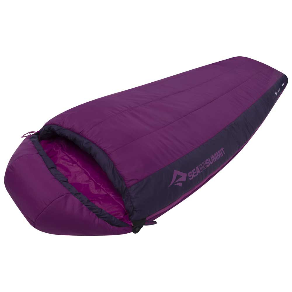 Sac de dormit Sea To Summit, Quest Qui, 3°C/-1°C, Nylon, Mov